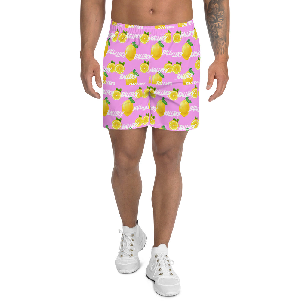 Ballboy Elite “Pink Lemonade” Athletic Shorts
