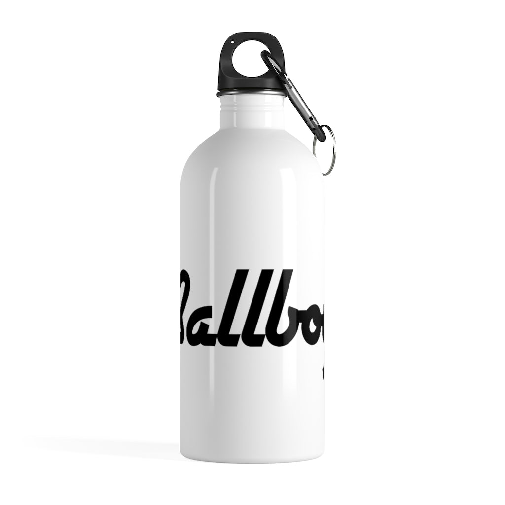 White Stainless Steel Water Bottle