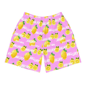 Ballboy Elite “Pink Lemonade” Athletic Shorts