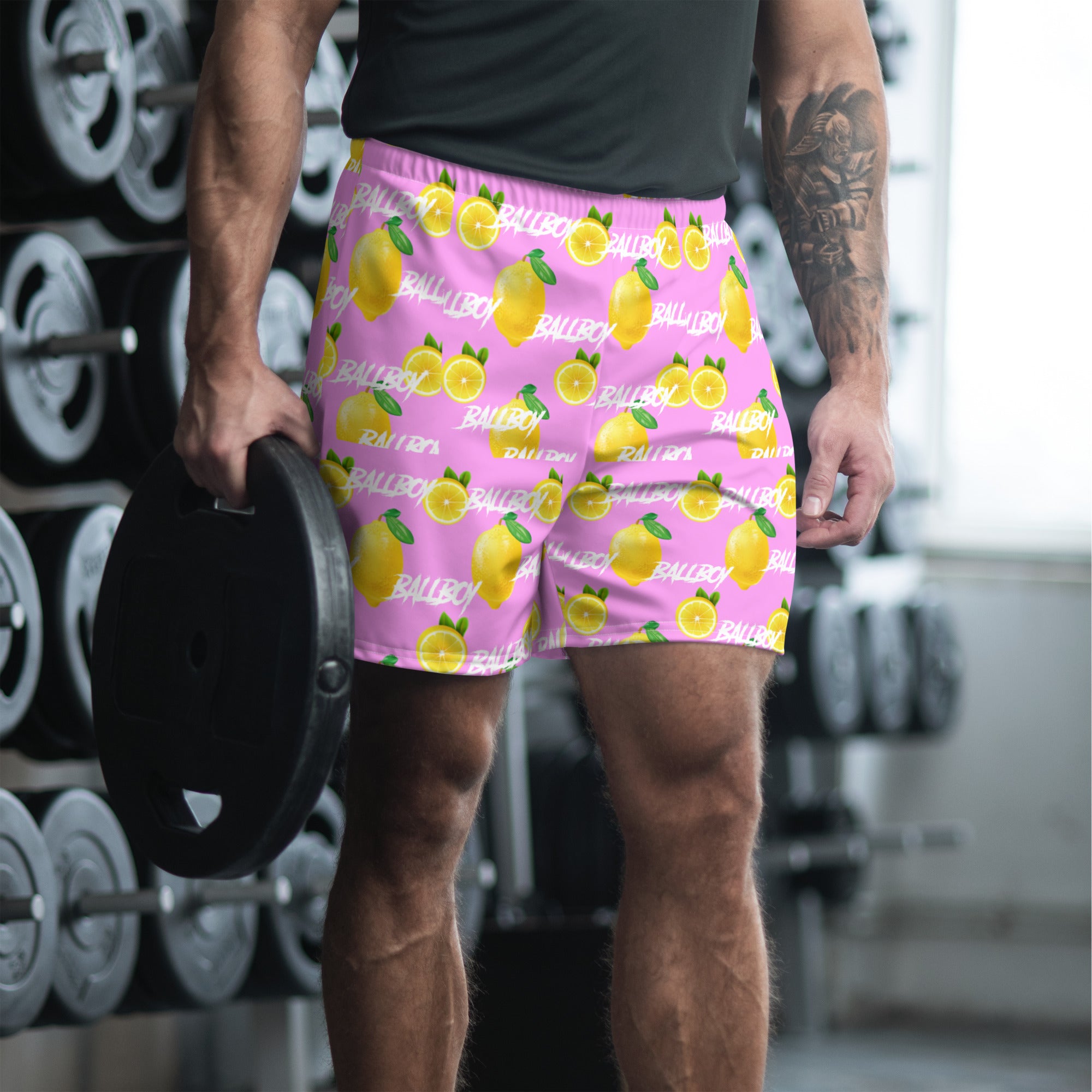 Ballboy Elite “Pink Lemonade” Athletic Shorts